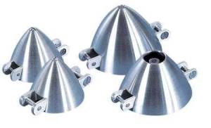 Simprop Präzisionsspinner für Klappluftschrauben Aluspinner-Classic 45 mm für Motorwelle 5mm / Blattwurzelbreite 8mm / Gewicht: 17,5g / Länge: 35mm - 1066714 Abb. 1