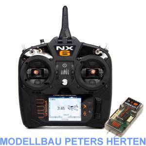 Horizon Spektrum NX6 6-Channel DSMX Sender mit AR6610T Telemetry Empfänger, Intl. - SPM6775EU Abb. 1