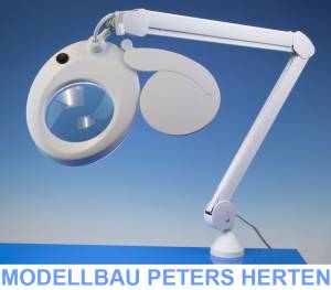 Krick Standlupe Slimline 125 mm Ø LED Beleuchtung  - 492292 Abb. 1