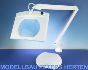 Krick Standlupe XL 190x160mm LED Beleuchtung  - 492293 Abb. 1