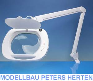 Standlupe XL LED dimmbar 180x150mm