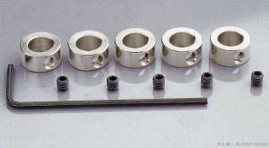 Etter Stellring 5 mm mit Schlüssel und Schraube VE5  Art. 30100 Abb. 1