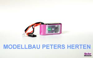 Hacker TopFuel LiPo 25C ECO-X-RX 350mAh 2S - 90350246 
Abb. 1