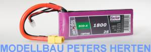 Hacker TopFuel LiPo 25C ECO-X 1800mAh 2S MTAG - 91800241 Abb. 1