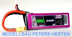Hacker TopFuel LiPo 20C ECO-X 2400mAh 2S MTAG Abb.1