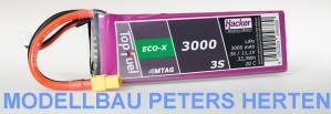 Hacker TopFuel LiPo 20C ECO-X 3000mAh 3S MTAG Abb. 1