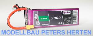 Hacker TopFuel LiPo 20C ECO-X 3000mAh 4S MTAG Abb. 1