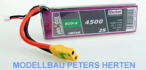 Hacker TopFuel LiPo 20C ECO-X 4500mAh 2S MTAG Abb.1