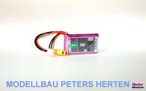 Hacker TopFuel LiPo 25C ECO-X 500mAh 2S - 90500241 