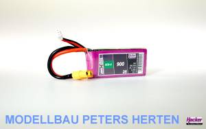 Hacker TopFuel LiPo 25C ECO-X 900mAh 2S - 90900241 