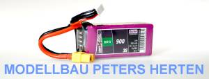 Hacker TopFuel LiPo 25C ECO-X 900mAh 3S Abb.1