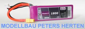 Hacker TopFuel LiPo 35C Power-X 1800mAh 2S MTAG Abb. 1
