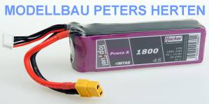 Hacker TopFuel LiPo 35C Power-X 1800mAh 4S MTAG Abb. 1