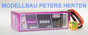 Hacker TopFuel LiPo 35C Power-X 5000mAh 6S MTAG  Abb. 1