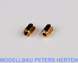 Überwurfmutter M5x0,5 f.3 mm Rohr (VE=2)