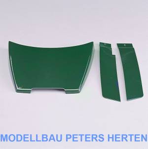 WEDICO ACTROS Dachspoiler u. Windleitbleche grün Art. 475 Abb. 1