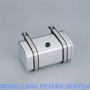 WEDICO Rechtecktank, Hochglanz poliert 82x45x38,5 mm Art. 704