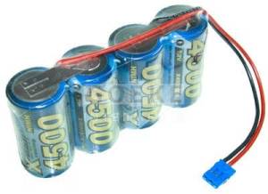 XCell X4500SCR Empfängerakku 4er Reihe - 124184 Abb. 1