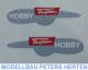 Aumann RC Taifun Hobby Aufkleber blau - P-10008 Abb. 1