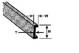 Krick C-2 U-Profil ABS 1,6x0,9x250mm (10) - 190041 Abb. 1