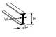 Krick BFS-2 Doppel-T-Profil 1,6x0,8x250mm (10) - 190511 Abb. 1