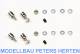 ROBBE Gestängeanschluss Standard für 2mm Gestänge, schraubbar mit Bolzen 1,9mm, 6x5mm, M2/M3  (VE=4) - 56000017 Abb. 1