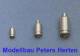 Aero-naut Gasflasche Ø 9 x 20 mm VE2 aus Aluminium gedrehrt - 6063/32