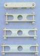 Aeronaut 2-Blatt-Alu-Mittelstück Blattaufnahme 8mm Achsabstand 42mm - 7242/22 Abb. 1