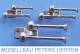 aeronaut Doppel Fanfare (vernickelt) 60mm lang - 5682/60 - 568260 Abb. 1