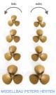 Aeronaut Scale-Schiffsschraube 50mm rechts - 7170/87 Abb. 1
