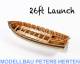 Krick Beiboot Kutter 18 ft. / 86 mm Bausatz 1:64 - 62141 Abb. 1
