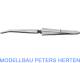Donau Elektronik Löt Kreuz Pinzette gebogen 160 mm - PZ5 abb.1