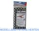 Krick EZE Tissue Bespannpapier schwarz kariert (3 Bogen) - 44148 Abb. 1