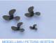 Graupner Schiffsschraube 3-Blatt rechts 45mm - 2308.45 abb 1