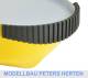 Krick Raboesch Gummi Bumperplatte 300x100mm grob (VE1) - rb104-24 Abb. 1