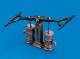 Krick Wasserpumpe doppelt Höhe 11mm Metallkit  - 61032