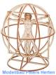 Krick Mensch Leonardo da Vinci Laserbausatz - 25911 Abb. 1
