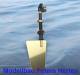 Krick Messingruder 53x36 mm Rohr + Ruderhebel - 65023 Abb. 1