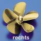 krick Ms-Propeller R 5-Bl. 60mm, M4 - 554061 Abb. 1