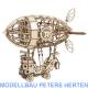 Luftschiff Standmodell (Lasercut Holzbausatz)