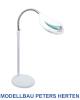 Lupenlampe Ø125 mm mit Bodenstativ