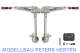 D-Power Phoenix elektrisches Einziehfahrwerk 2-Bein 90° bis 7kg - PHER140 Abb. 1