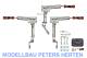 D-Power Phoenix elektrisches Einziehfahrwerk 3-Bein bis 5kg - PHER134 Abb. 1
