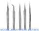 Krick Pinzettenset 5-fach sortiert Edelstahl Zipcase - 430432 Abb. 1