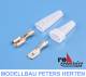 Krick Stecker/Buchse Faston 6,3 mm isoliert (6 Paar) - ro4039 Abb. 1