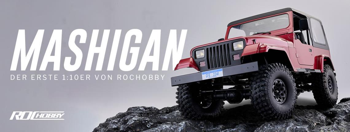 RocHobby Mashigan 1:10 4WD - Crawler RTR 2.4GHz