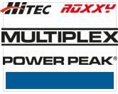 Hitec / Multiplex / power Peak / Roxxy