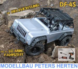 DF-4S Scale-Crawler mit Beleuchtung - SILVER Edition