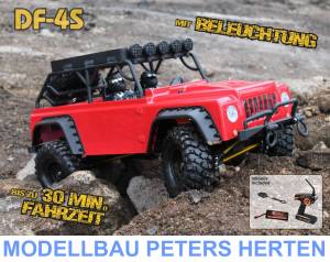 df Models DF-4S Scale-Crawler mit Beleuchtung - BLACK Edition - 3085 Abb. 1