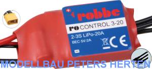 RO-CONTROL 3-20 2-3S -20(25)A 5V/2A BEC Regler